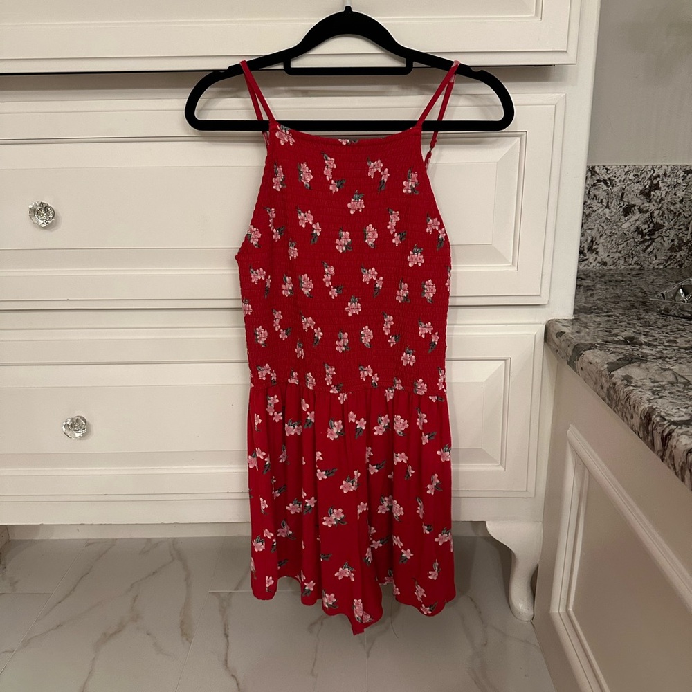 Hollister floral romper